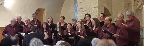 Chœur lors de la rencontre chorale à Saint-Légier